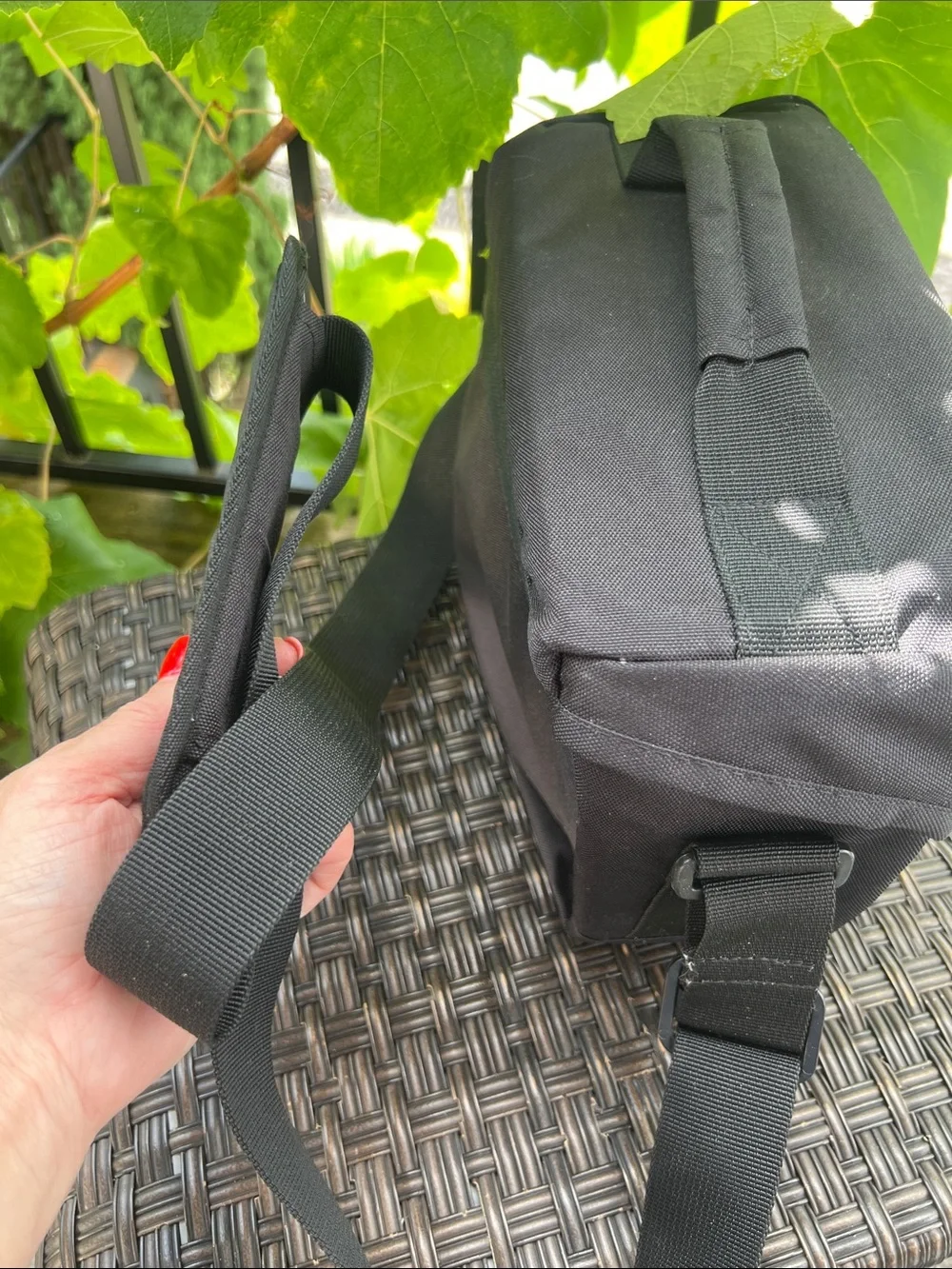 Canon Black Shoulder Messenger Camera Bag